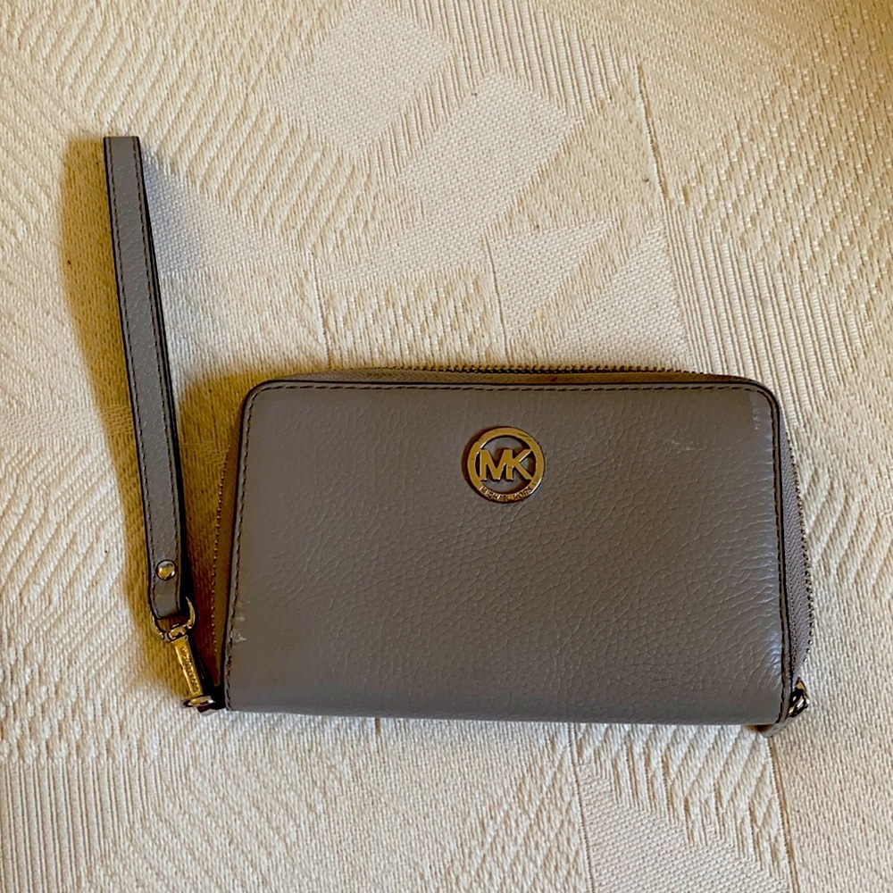 Michael Kors wristlet.  Gently used.